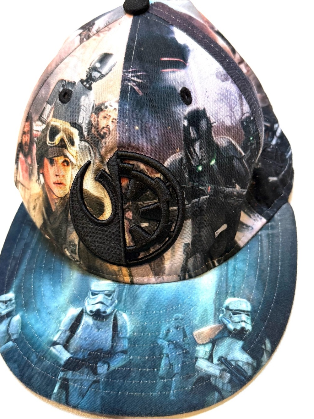 New Era Star Wars Graphic Snapback Cap - Blue / Black / Multicolor